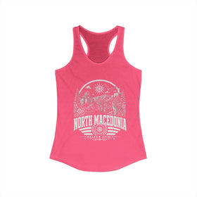 North Macedonia Balkan Spirit Women's Tank Top