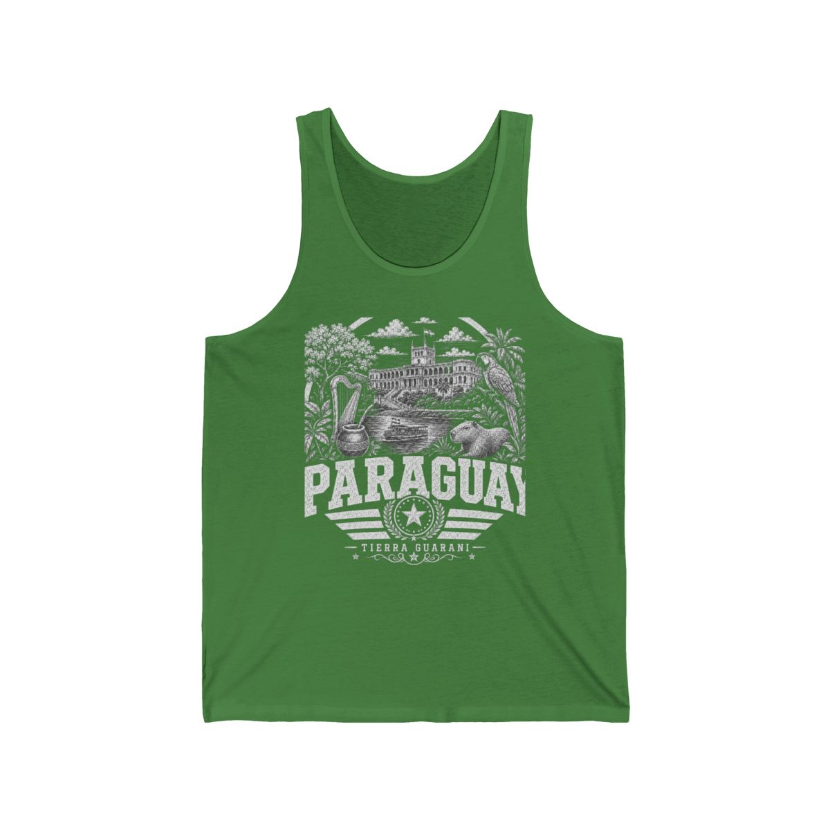 Paraguay Men's Tank Top — Leaf