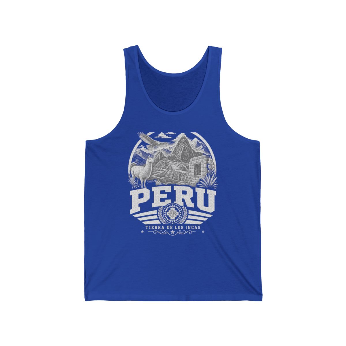 Peru Men's Tank Top — True Royal