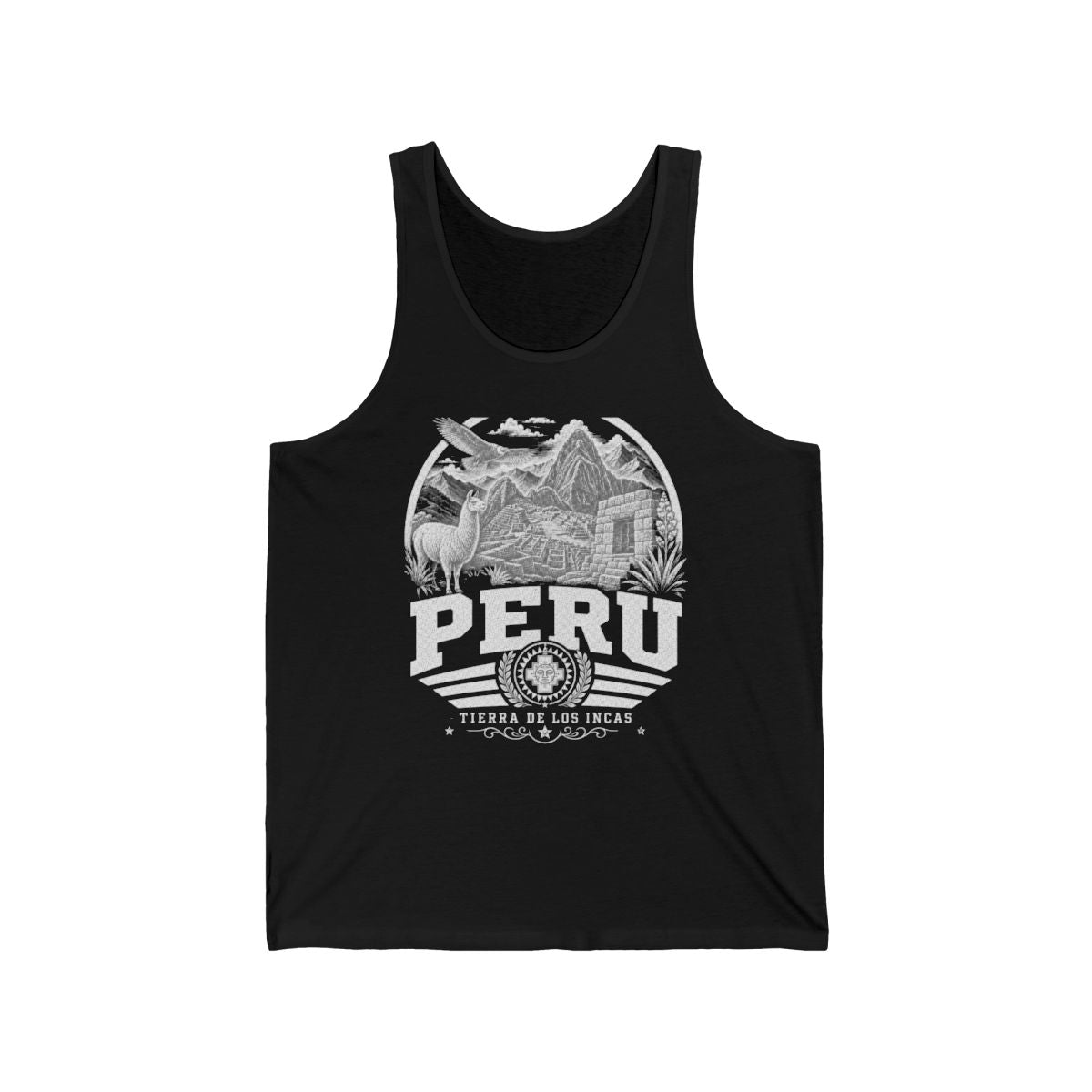 Peru Men's Tank Top — Black