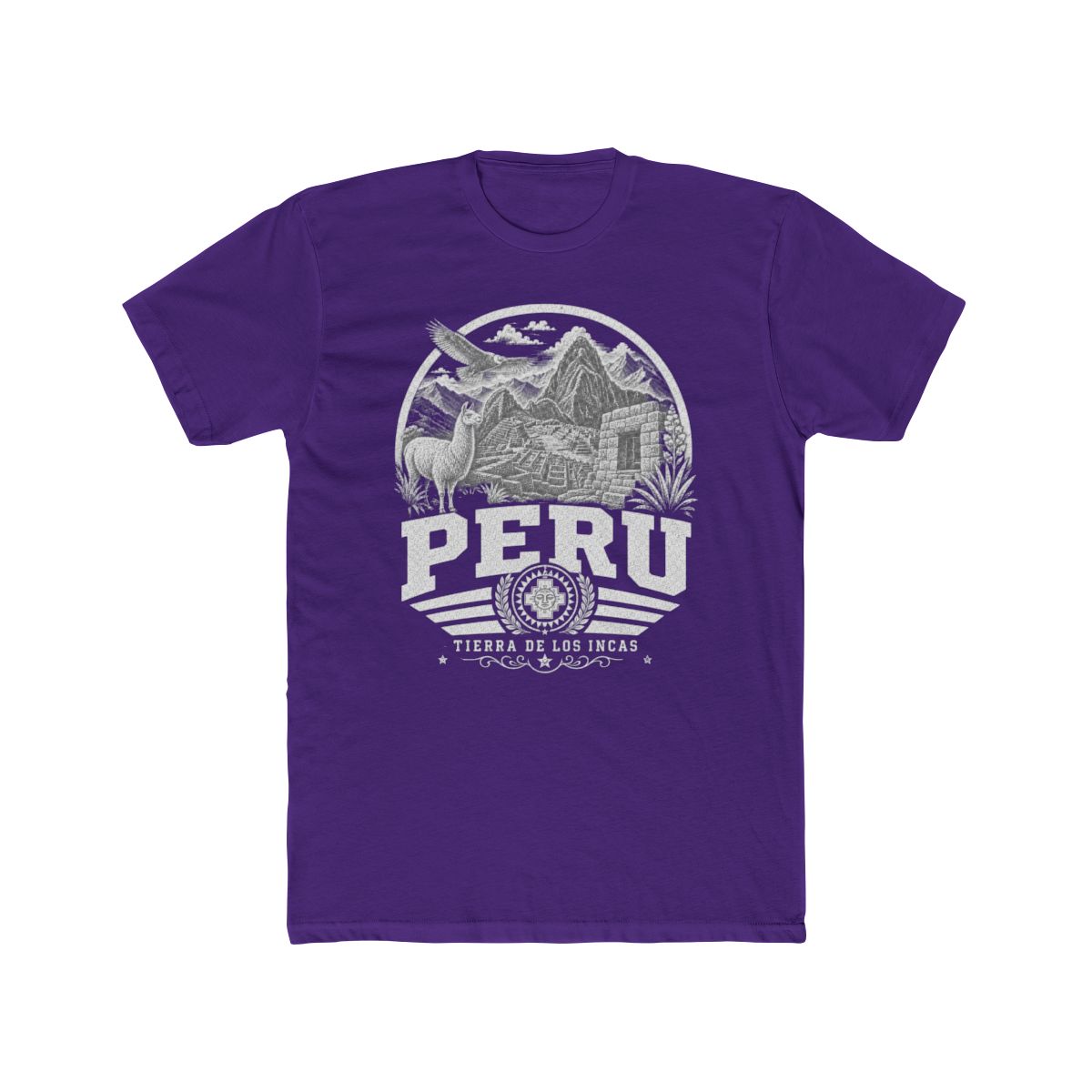 Peru vintage landmarks men's tee — iconic landmark design | Nameshi Destinations (view 13)