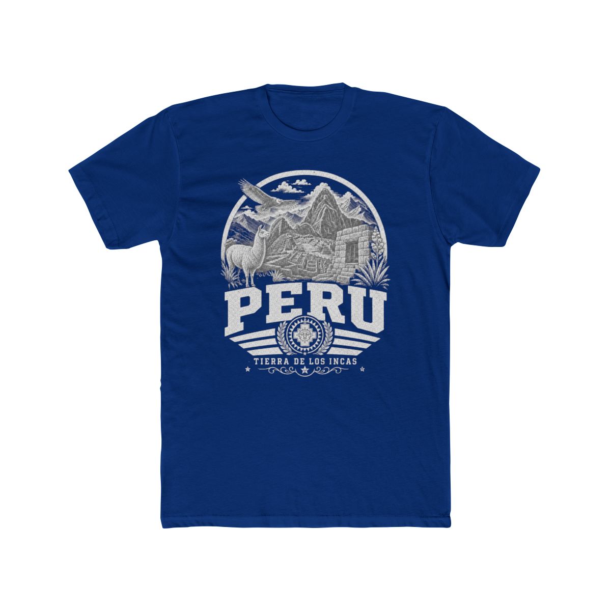 Peru vintage landmarks men's tee — iconic landmark design | Nameshi Destinations (view 11)