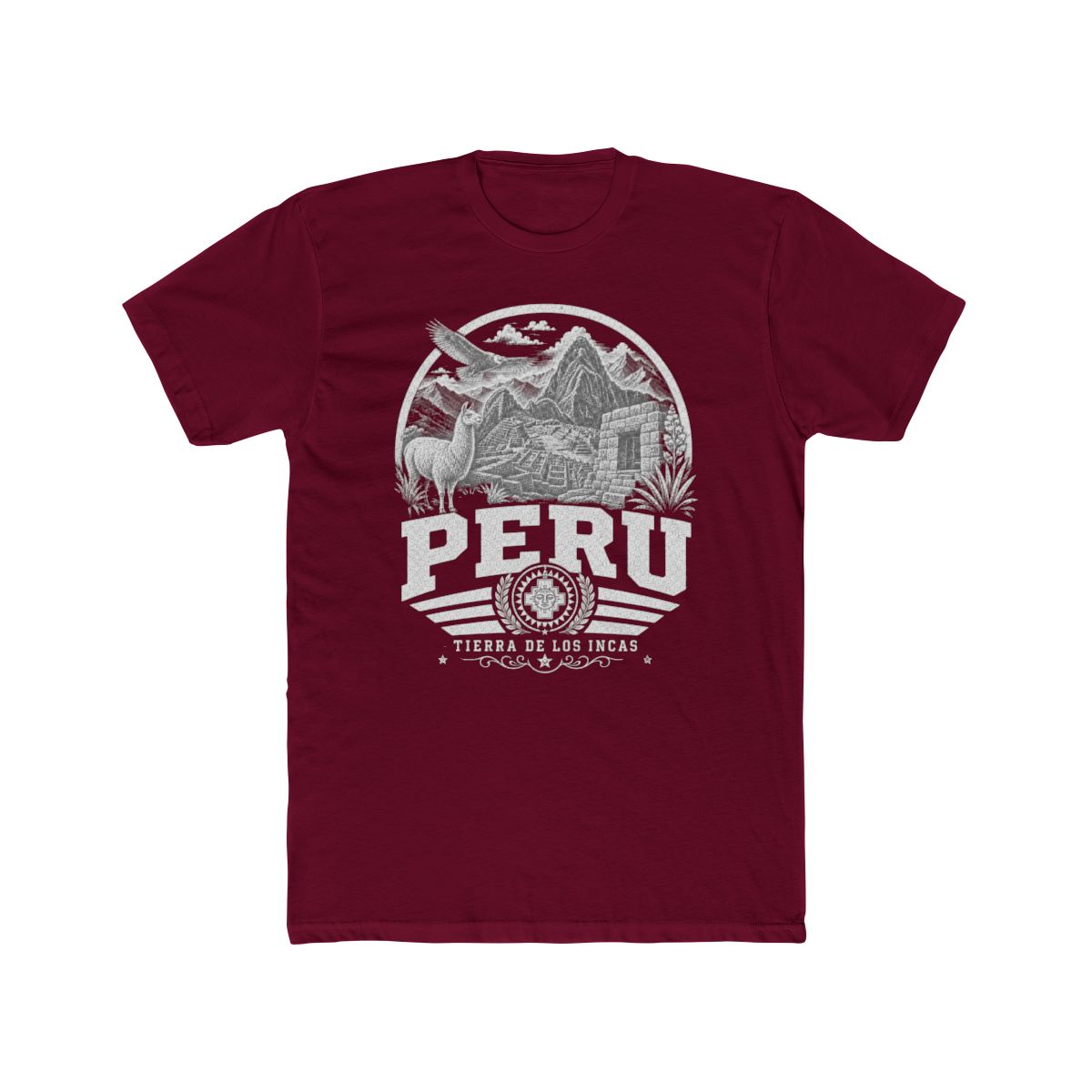 Peru vintage landmarks men's tee — iconic landmark design | Nameshi Destinations (view 14)