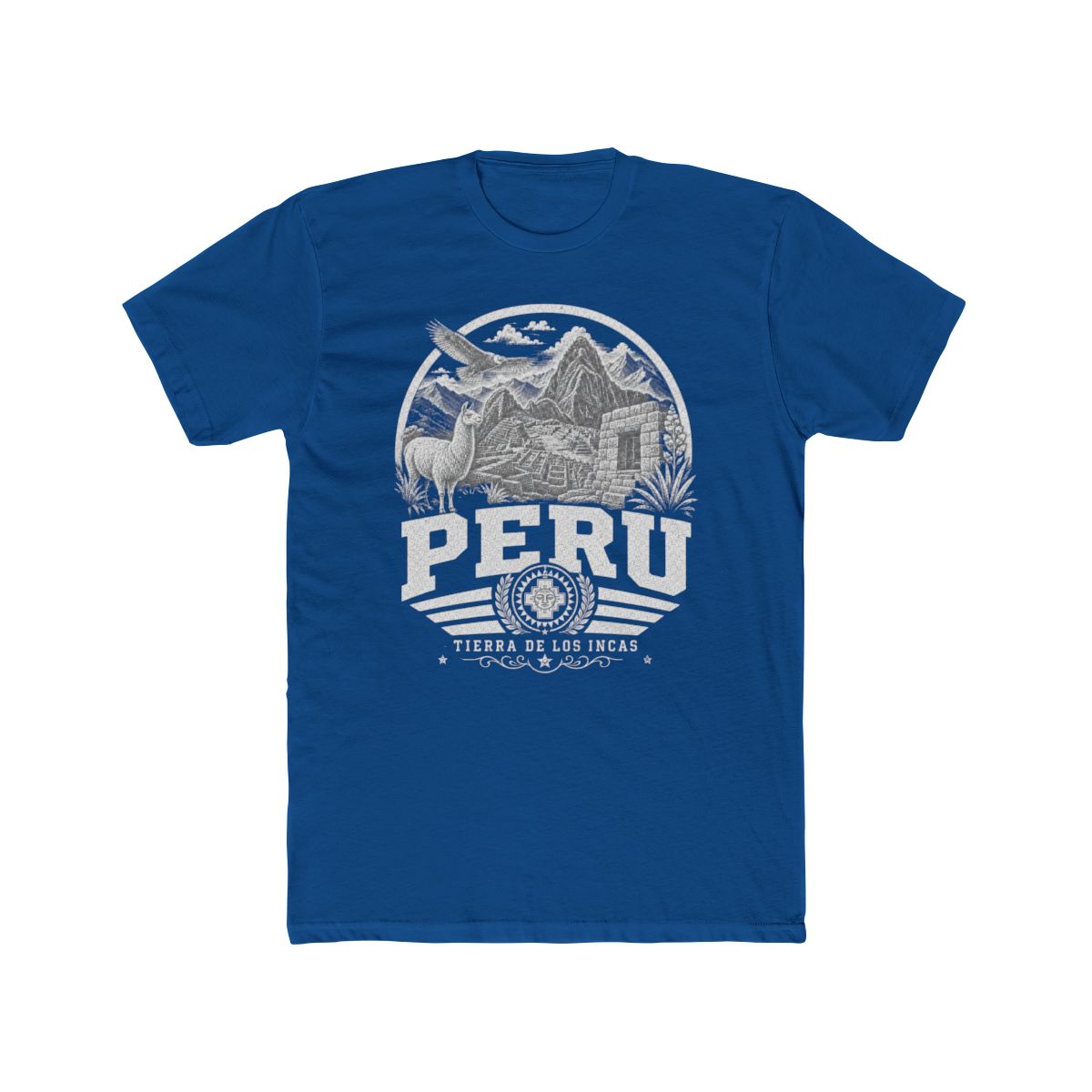 Peru vintage landmarks men's tee — iconic landmark design | Nameshi Destinations (view 10)