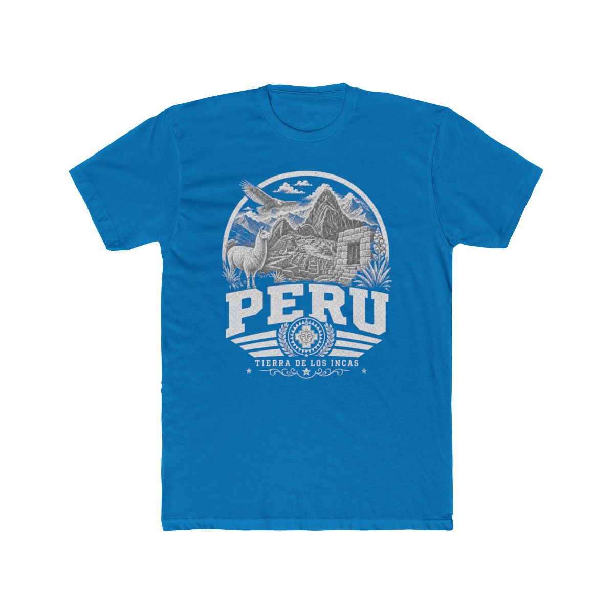 Peru vintage landmarks men's tee — iconic landmark design | Nameshi Destinations (view 9)