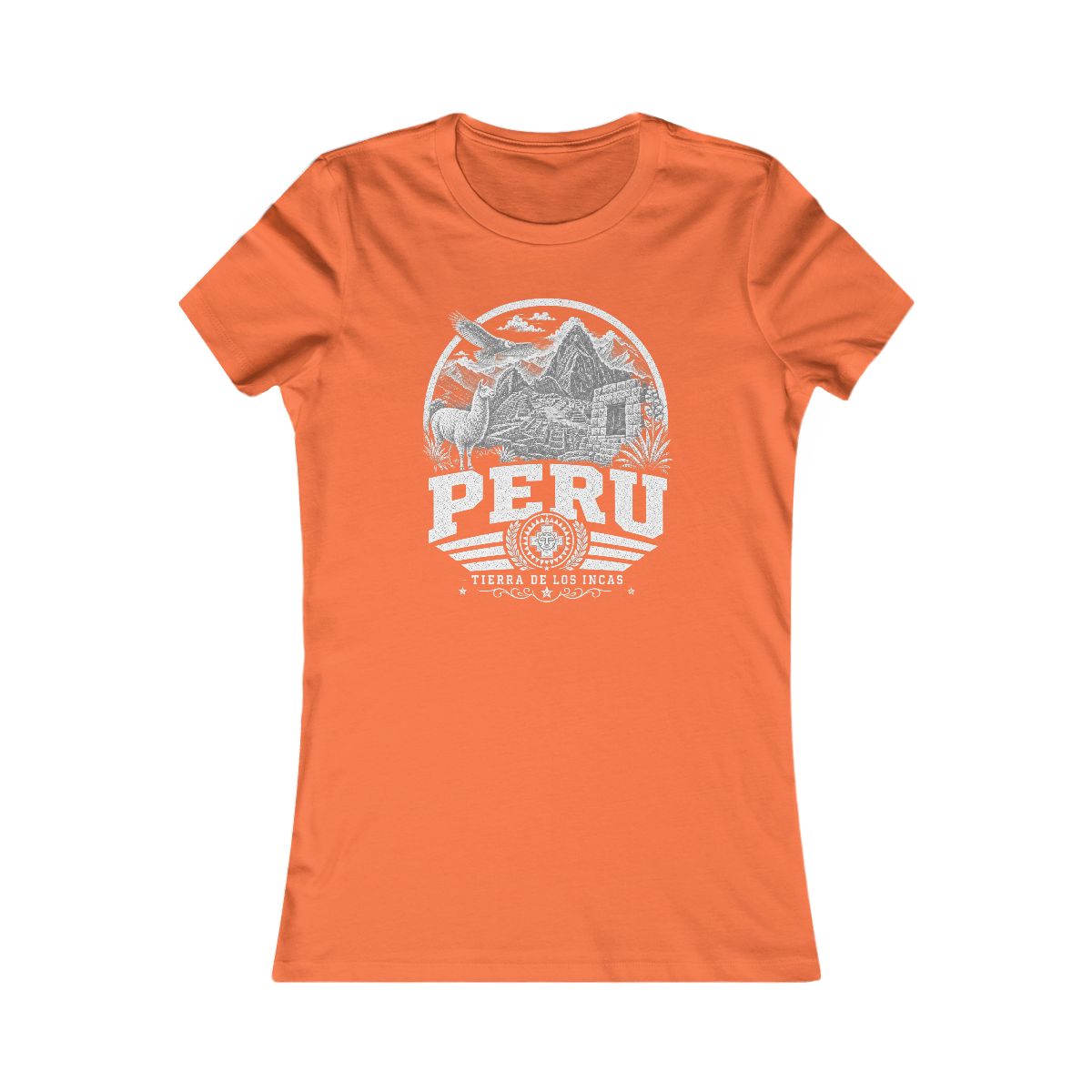 Peru women tee — Orange