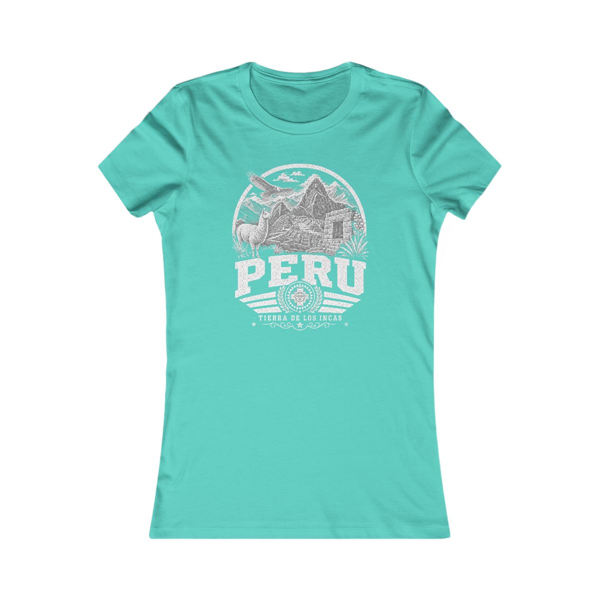 Peru women tee — Teal