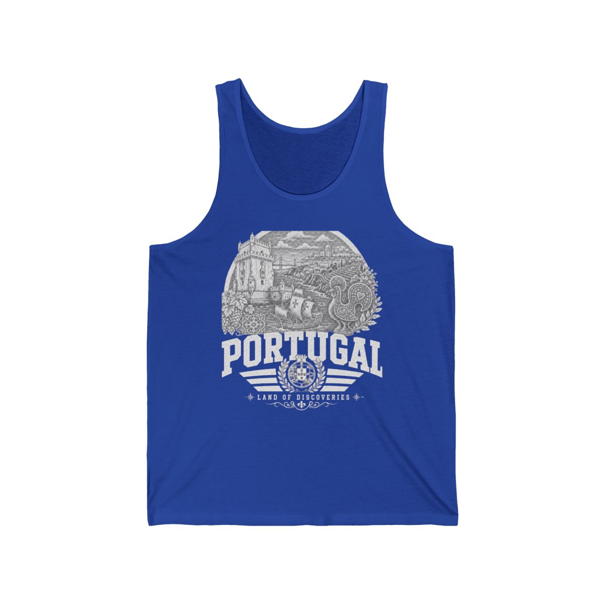 Portugal Men's Tank Top — True Royal