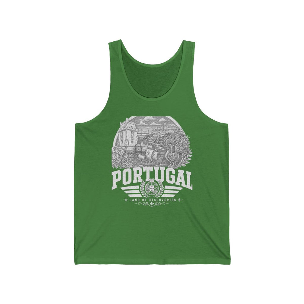 Portugal Men's Tank Top — Leaf (front)
