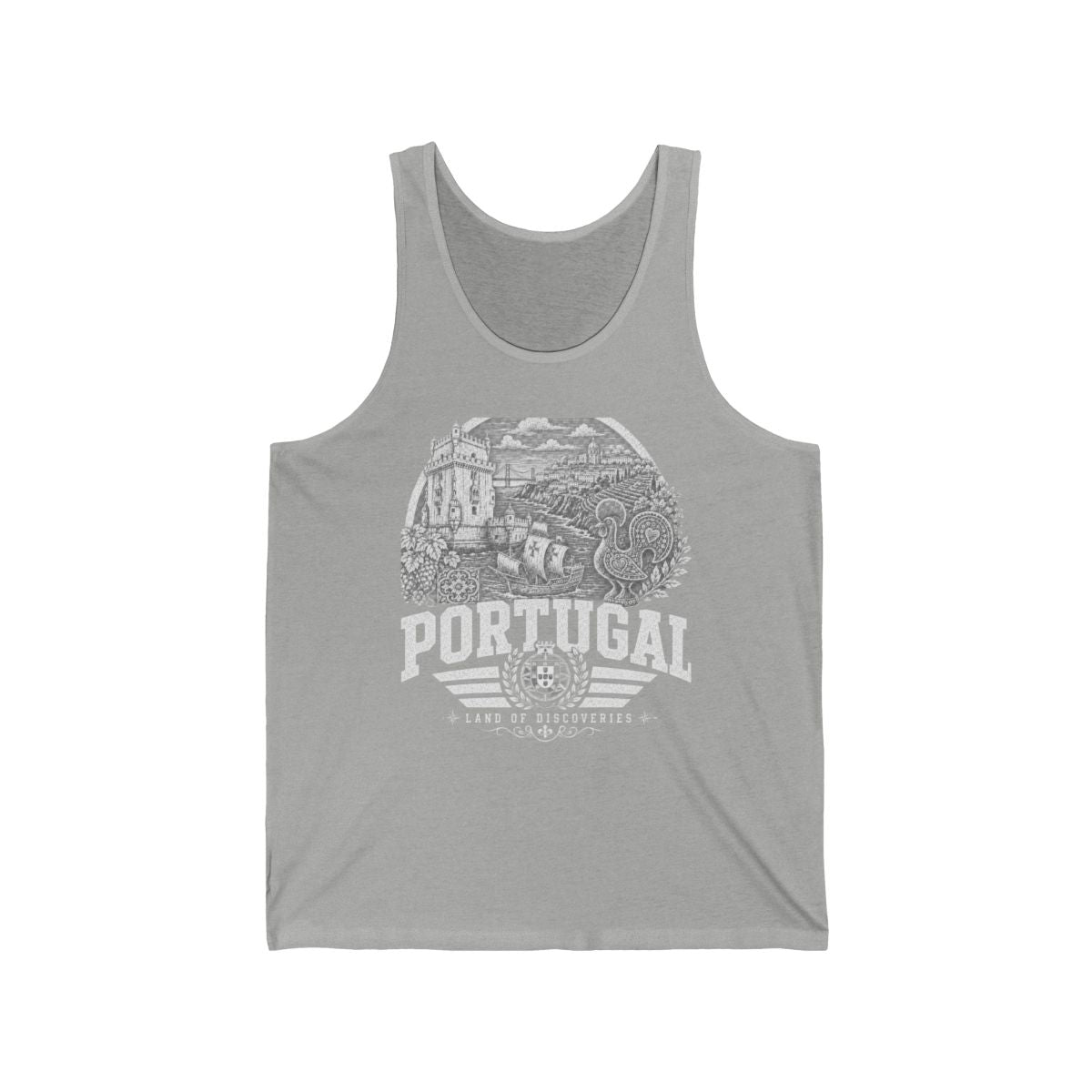 Portugal Men's Tank Top — Athletic Heather