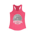 Portugal vintage landmarks tank top — iconic landmark design | Nameshi Destinations (view 2)