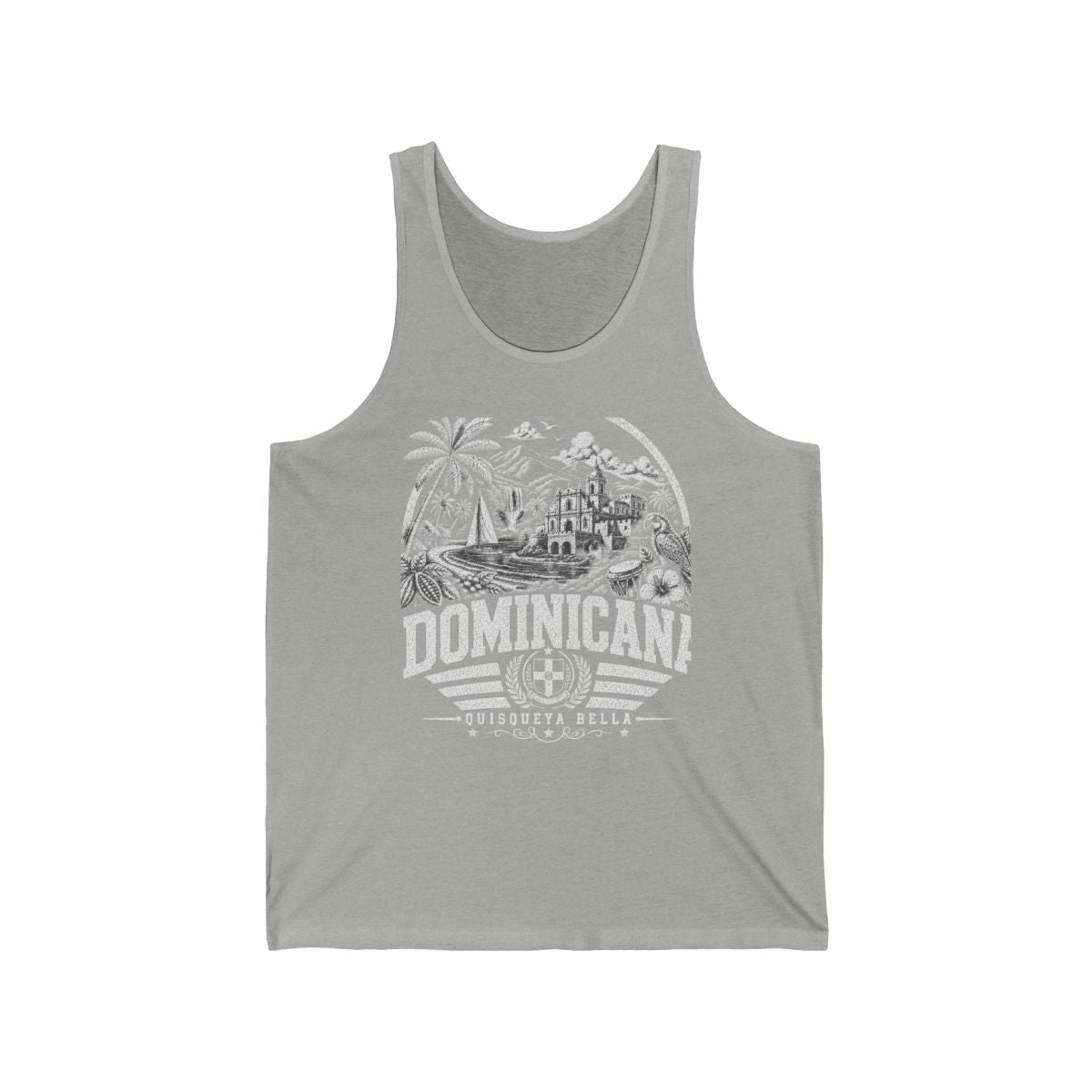 Republica Dominicana Men's Tank Top — Athletic Heather