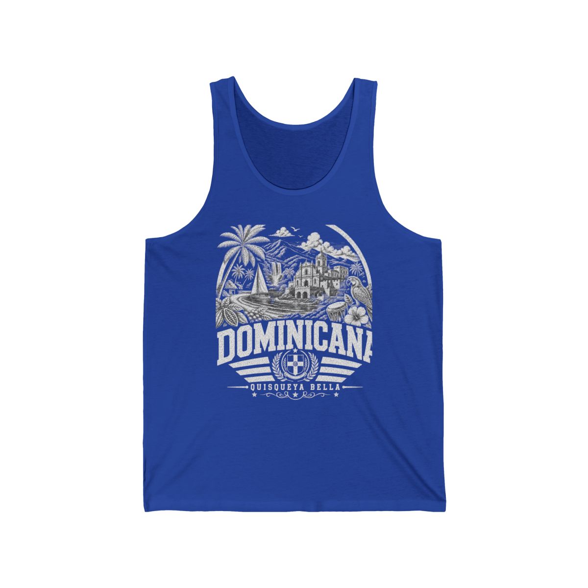 Republica Dominicana Men's Tank Top — True Royal