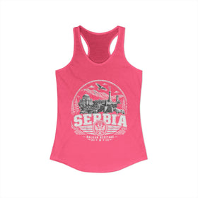 Serbia Balkan Heritage Women's Tank Top