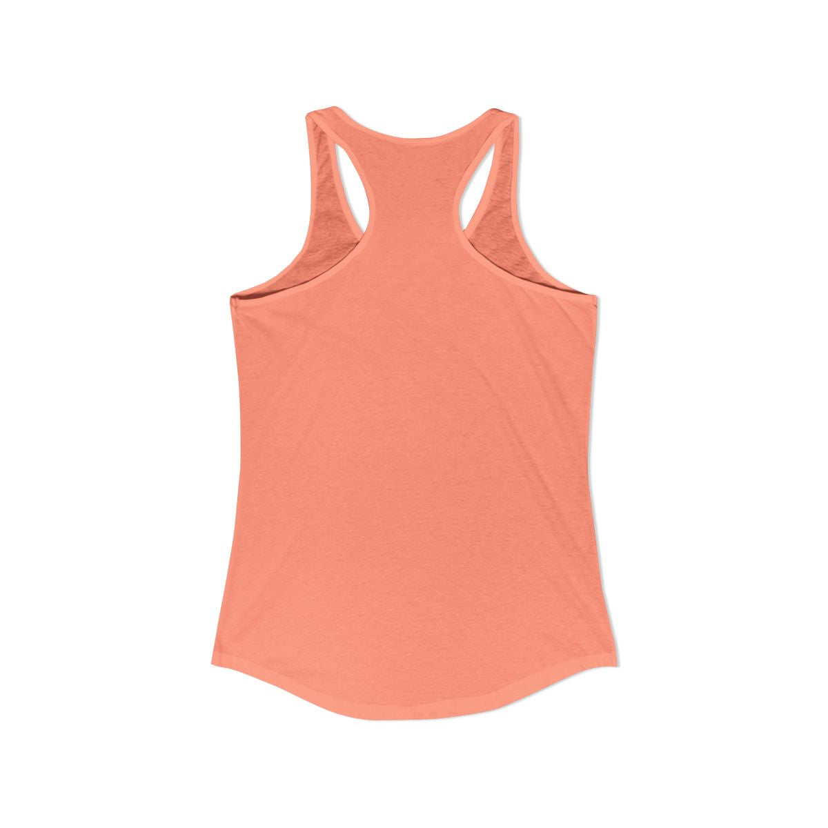 Serbia Women's Tank Top — Solid Light Orange (back)