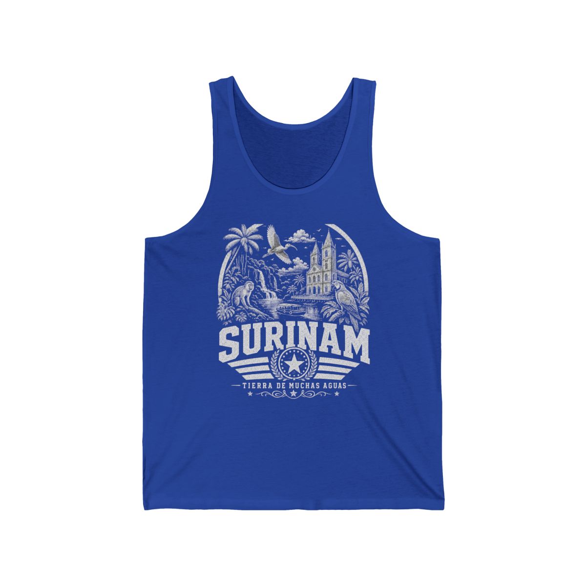 Surinam Men's Tank Top — True Royal