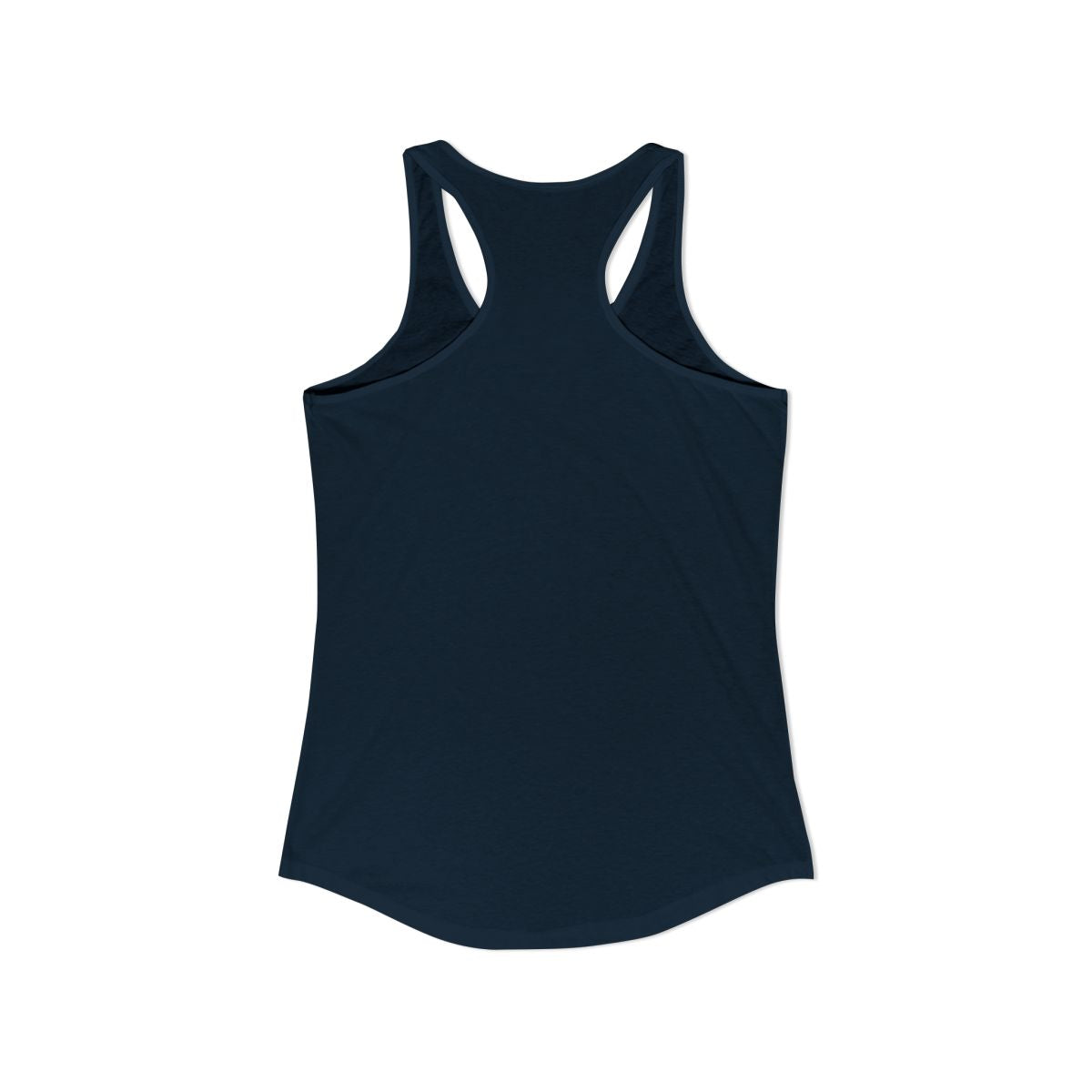 Sweden Women's Tank Top — Solid Midnight Navy (back)