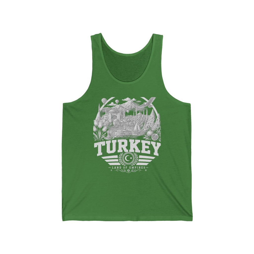 Turkey Men's Tank Top — Leaf (front)
