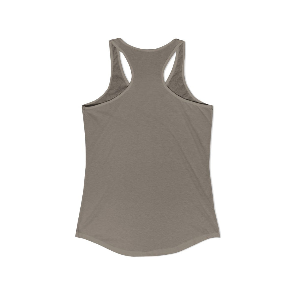 Turkey Women's Tank Top — Solid Warm Gray (back)