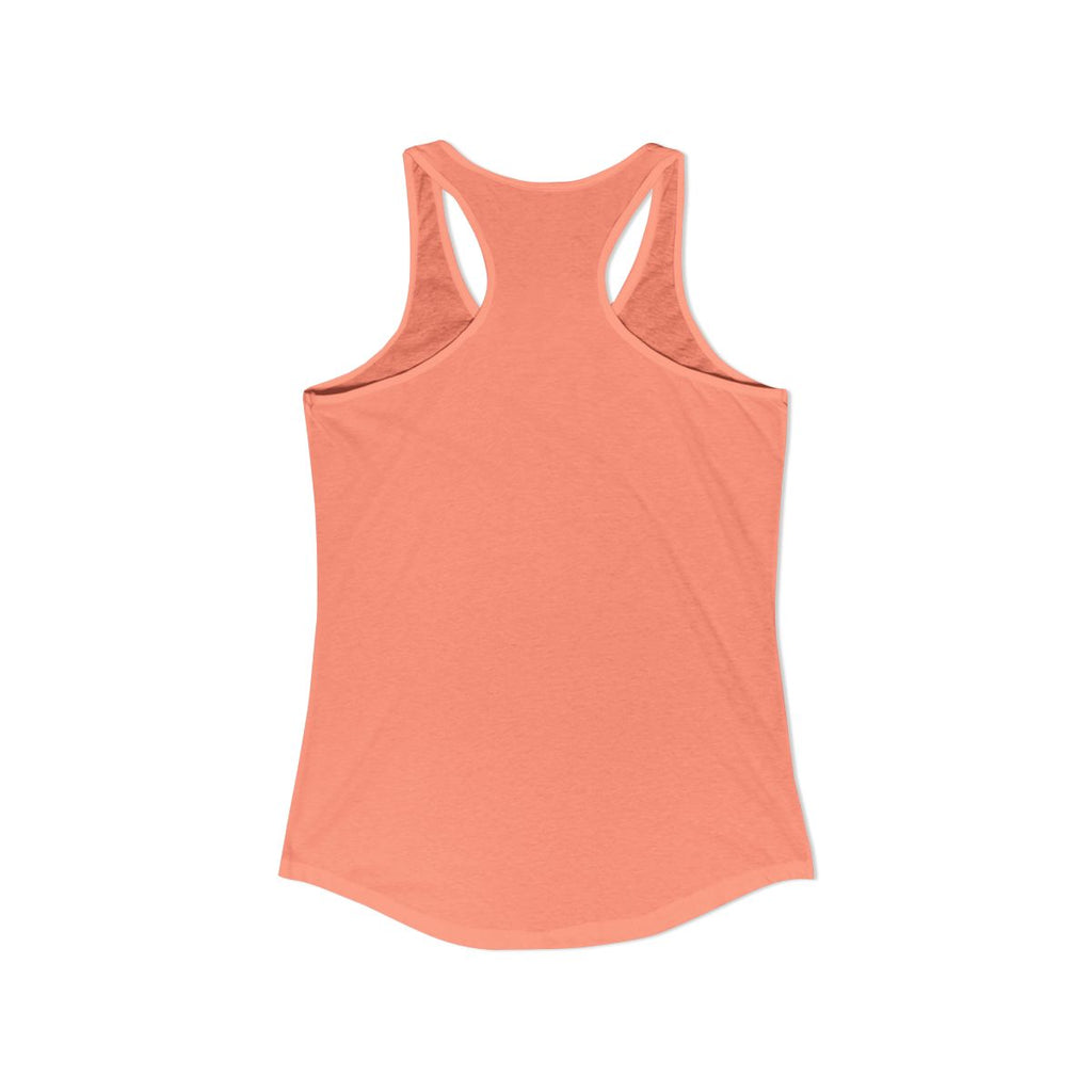 Turkey Women's Tank Top — Solid Light Orange (back)