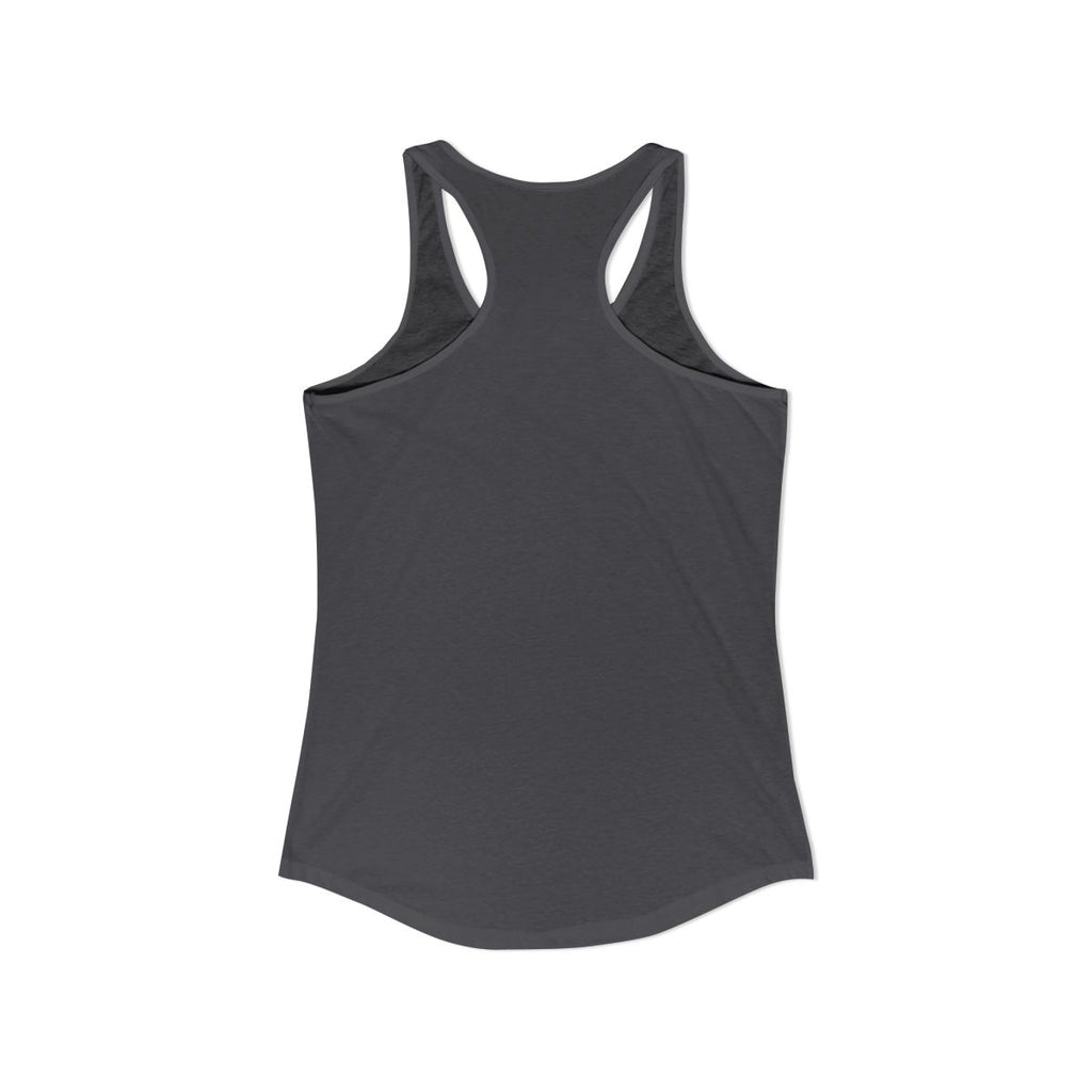 Turkey Women's Tank Top — Solid Dark Gray (back)