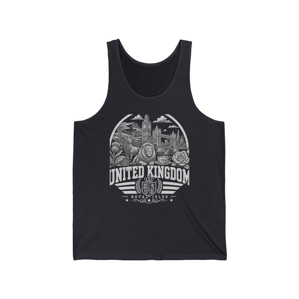 United Kingdom Men's Tank Top — True Royal
