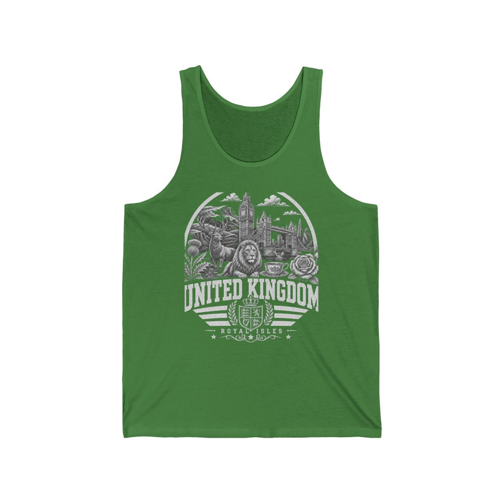 United Kingdom Men's Tank Top — Leaf (front)