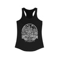 United Kingdom Women's Tank Top — Solid Black (front)